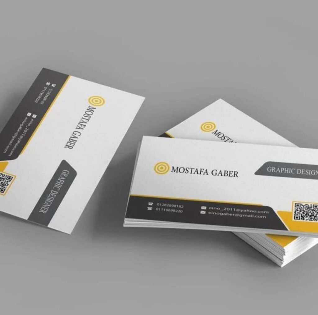 طباعة كروت بزنس كارد